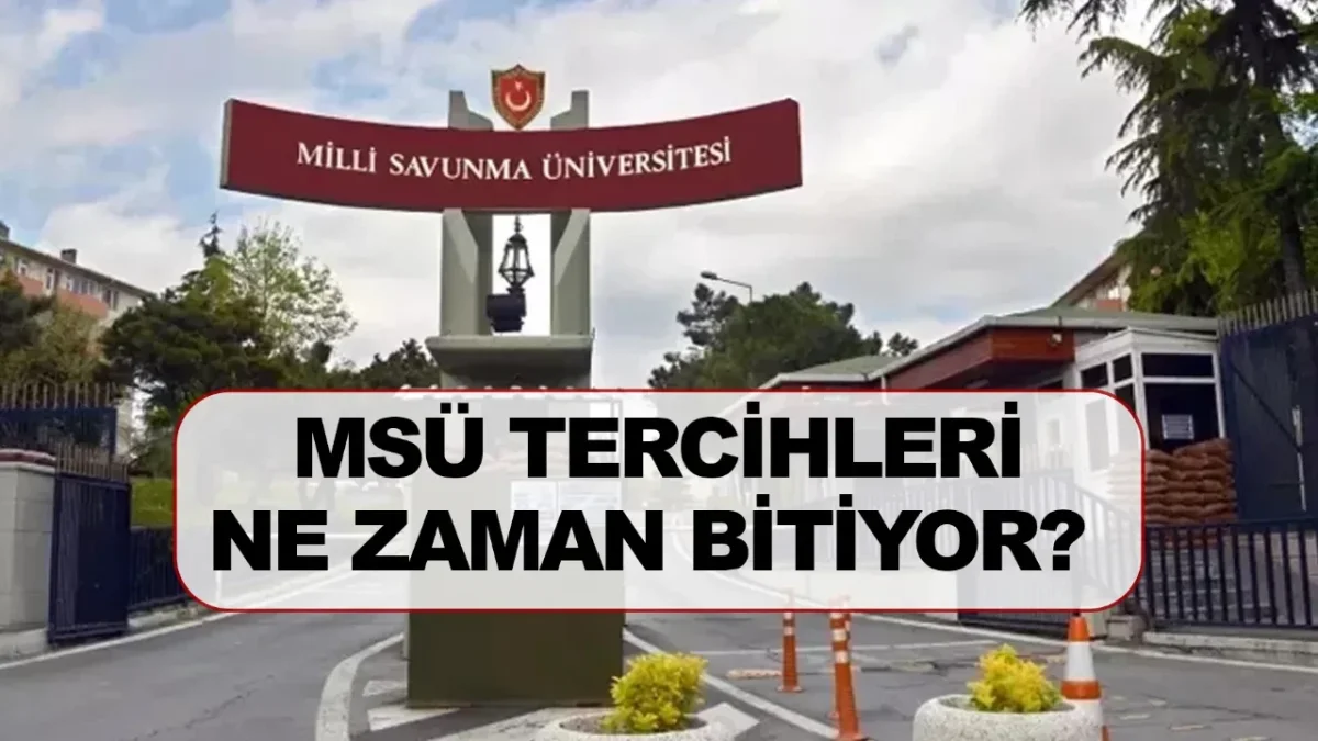 MSÜ 2026 TERCİHLERİNDE SON TARİH YAKLAŞTI: ADAYLAR İÇİN KRİTİK UYARI