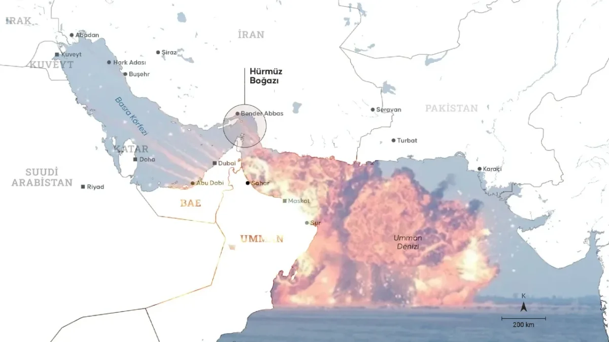 İran Hürmüz Boğazı’nda tetikte ABD tankerinin vurulduğu açıklandı