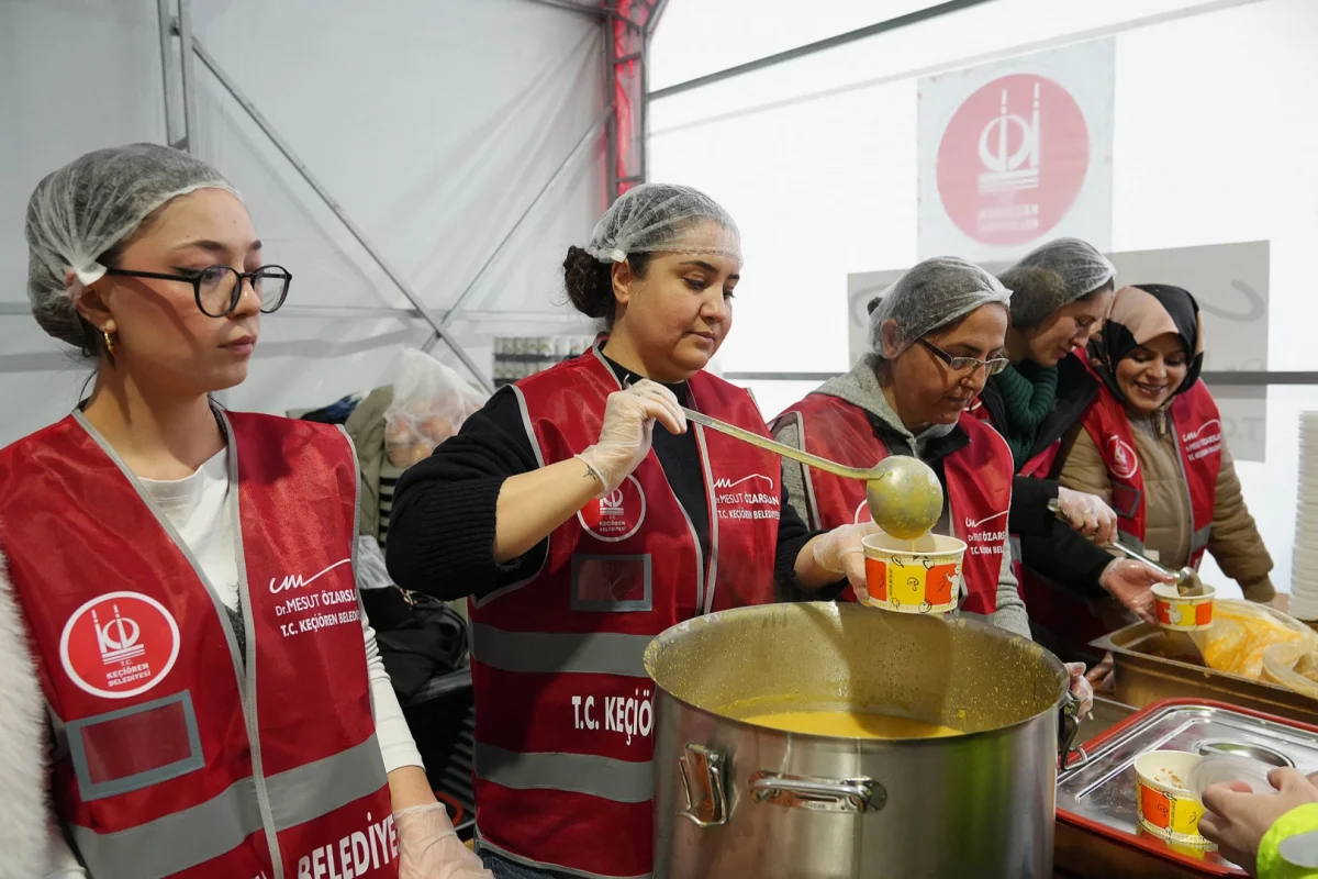 Keçiören Belediyesi’nden Ramazan Boyunca 15 Noktada İftar Sofrası