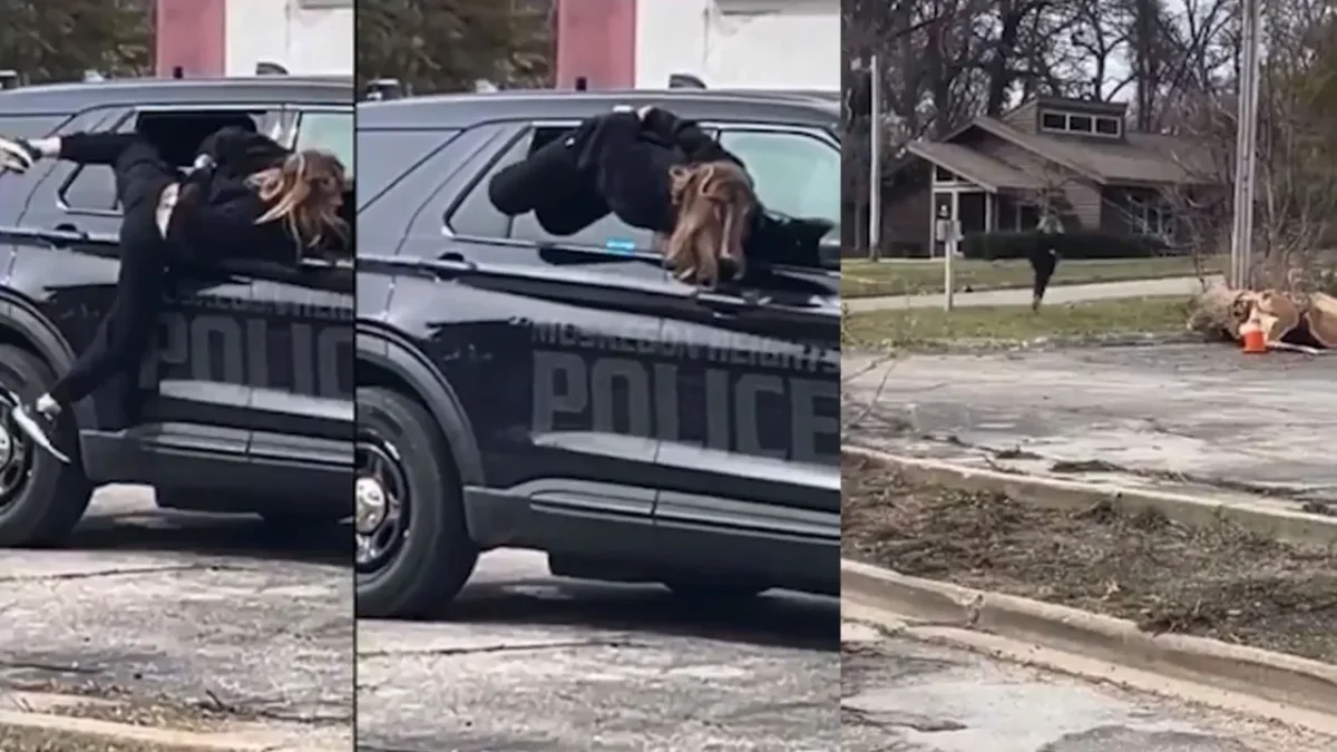 POLİS ARACINDAN FİLM GİBİ KAÇIŞ: YARI AÇIK CAMDAN FİRAR ETTİ