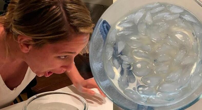 Yüzü buzlu suya sokmak moda oldu! Masum değilmiş: 'Ferahlık geçici, hasar kalıcı'